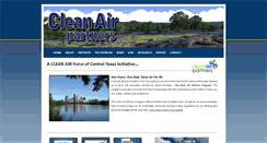 Desktop Screenshot of cleanairpartnerstx.org